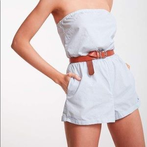 Kimchi Blue Palm Beach Strapless Romper
